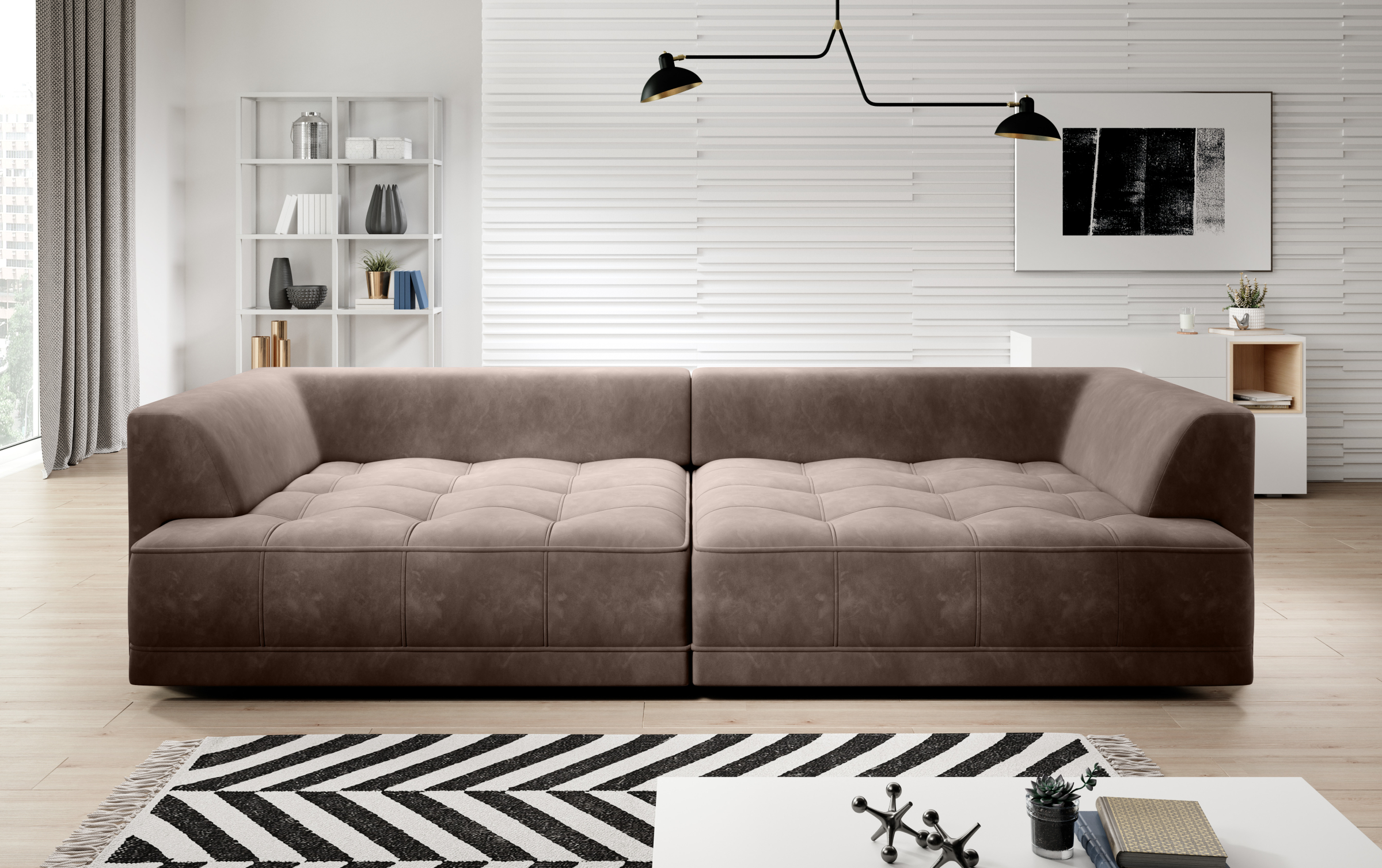 Funkcjonalny mebel do salonu? - Tak, sofa z funkcją spania!