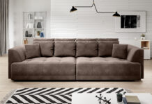 Funkcjonalny mebel do salonu? - Tak, sofa z funkcją spania!