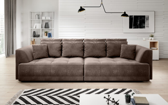 Funkcjonalny mebel do salonu? - Tak, sofa z funkcją spania!